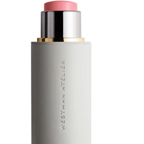 NIB ✅Westman Atelier #PETAL Mini Petite Baby Cheeks Lip Cream Blush Stick ✨ BNIB - Picture 2 of 14